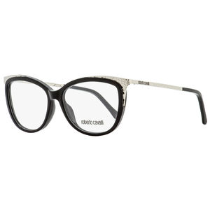 Roberto Cavalli Butterfly Eyeglasses RC5031 Camporgiano 001 Black/Ruthenium 54mm